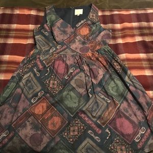 ModCloth book print dress